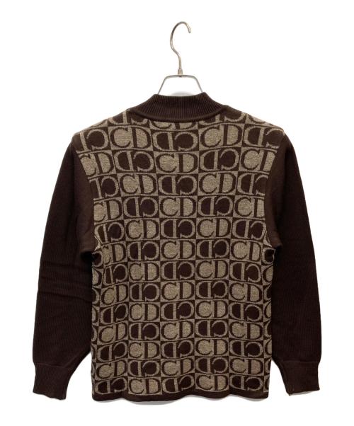 Christian Dior Sports（クリスチャン ディオールスポーツ）Christian Dior Sports (クリスチャン ディオールスポーツ) ウールシルク混ニット ブラウン サイズ:Mの古着・服飾アイテム