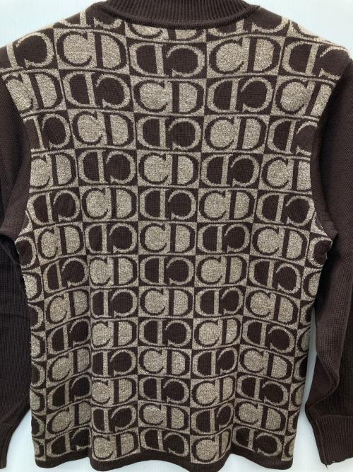 Christian Dior Sports（クリスチャン ディオールスポーツ）Christian Dior Sports (クリスチャン ディオールスポーツ) ウールシルク混ニット ブラウン サイズ:Mの古着・服飾アイテム