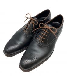 Crockett & Jones（クロケット＆ジョーンズ）の古着「ウィングチップシューズ」｜ブラウン