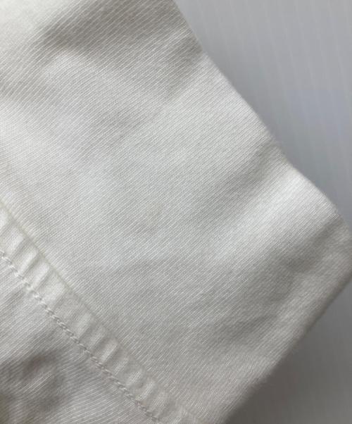 STONE ISLAND（ストーンアイランド）STONE ISLAND (ストーンアイランド) HEAVY COTTON JERSEY GARMENT DYED ホワイト サイズ:Mの古着・服飾アイテム