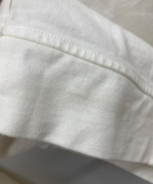 STONE ISLAND（ストーンアイランド）STONE ISLAND (ストーンアイランド) HEAVY COTTON JERSEY GARMENT DYED ホワイト サイズ:Mの古着・服飾アイテム