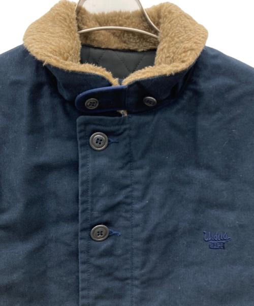 URSUS BAPE（アーサスベイプ）URSUS BAPE (アーサスベイプ) N-1 デッキジャケット ネイビー サイズ:Lの古着・服飾アイテム