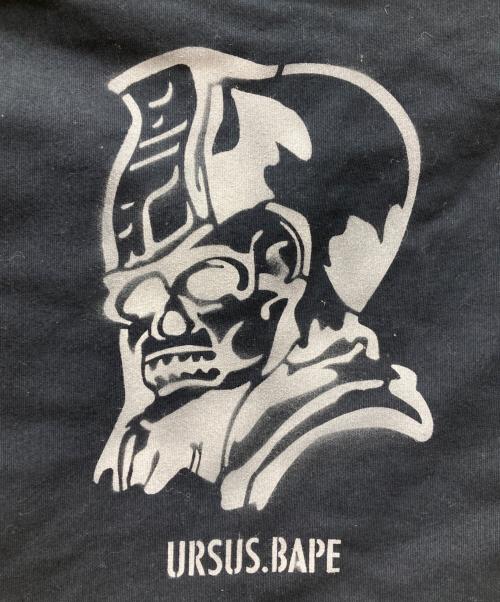 URSUS BAPE（アーサスベイプ）URSUS BAPE (アーサスベイプ) N-1 デッキジャケット ネイビー サイズ:Lの古着・服飾アイテム