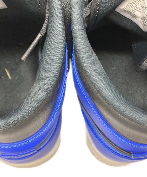 NIKE（ナイキ）NIKE (ナイキ) AIR JORDAN 1 MID ブラック×ブルー サイズ:27.5の古着・服飾アイテム