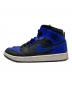 NIKE (ナイキ) AIR JORDAN 1 MID ブラック×ブルー サイズ:27.5：5000円