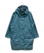 Barbour×ALEXA CHUNG for AGバブアー×アレックスチャン フォー エージー）の古着「25SS Non-wax Hooded Jacket」｜スカイブルー