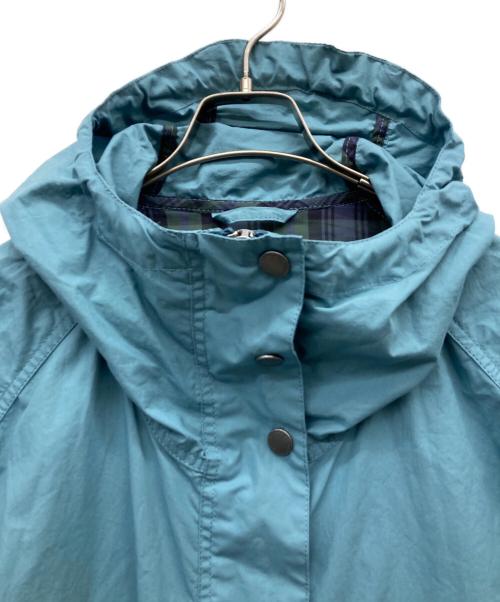Barbour（バブアー）Barbour (バブアー) ALEXA CHUNG for AG (アレックスチャン フォー エージー) 25SS Non-wax Hooded Jacket スカイブルー サイズ:36の古着・服飾アイテム