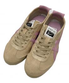 patou×Onitsuka Tiger（パトゥ×オニツカタイガー）の古着「Mexico 66 'Putty Cotton Candy'」｜ピンク×ベージュ