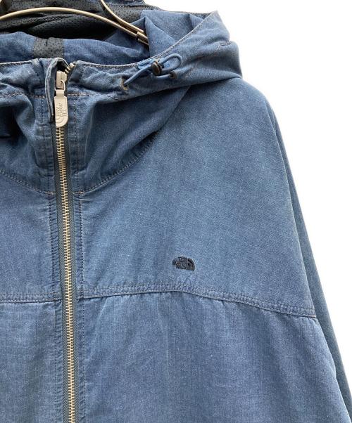 THE NORTHFACE PURPLELABEL（ザ・ノースフェイス パープルレーベル）THE NORTHFACE PURPLELABEL (ザ・ノースフェイス パープルレーベル) Indigo Mountain wind jacket ブルー サイズ:Lの古着・服飾アイテム