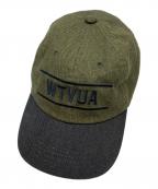 WTAPSダブルタップス）の古着「COTTON TWILL BAAEBALL CAP」｜オリーブ×ブラック