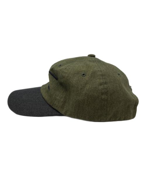 WTAPS（ダブルタップス）WTAPS (ダブルタップス) COTTON TWILL BAAEBALL CAP オリーブ×ブラックの古着・服飾アイテム
