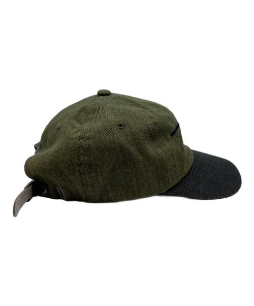 WTAPS（ダブルタップス）WTAPS (ダブルタップス) COTTON TWILL BAAEBALL CAP オリーブ×ブラックの古着・服飾アイテム