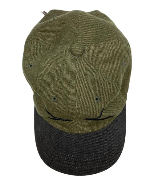 WTAPS（ダブルタップス）WTAPS (ダブルタップス) COTTON TWILL BAAEBALL CAP オリーブ×ブラックの古着・服飾アイテム