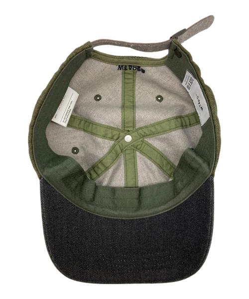 WTAPS（ダブルタップス）WTAPS (ダブルタップス) COTTON TWILL BAAEBALL CAP オリーブ×ブラックの古着・服飾アイテム