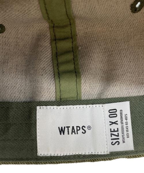 WTAPS（ダブルタップス）WTAPS (ダブルタップス) COTTON TWILL BAAEBALL CAP オリーブ×ブラックの古着・服飾アイテム