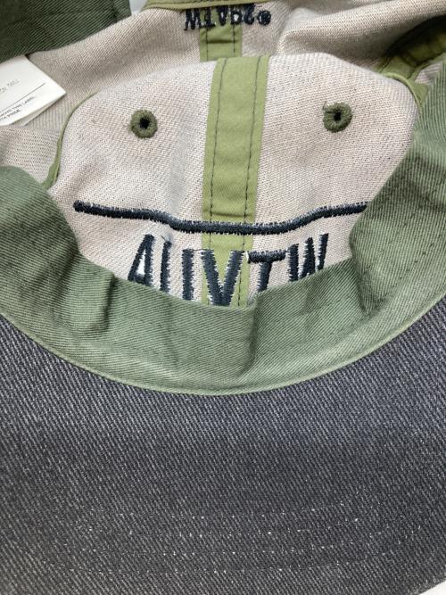WTAPS（ダブルタップス）WTAPS (ダブルタップス) COTTON TWILL BAAEBALL CAP オリーブ×ブラックの古着・服飾アイテム