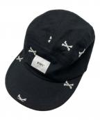 WTAPSダブルタップス）の古着「COTTON.OXFORD.TEXTILE CAP」｜ブラック