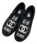 VANS×STUREETヴァンズ×）の古着「V98CLA スリッポン」｜ブラック