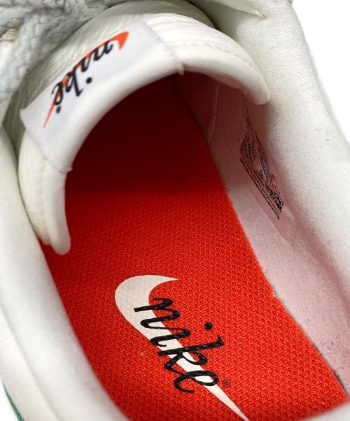 NIKE（ナイキ）NIKE (ナイキ) CORTEZ LEATHER ホワイト×グリーン サイズ:26.5の古着・服飾アイテム
