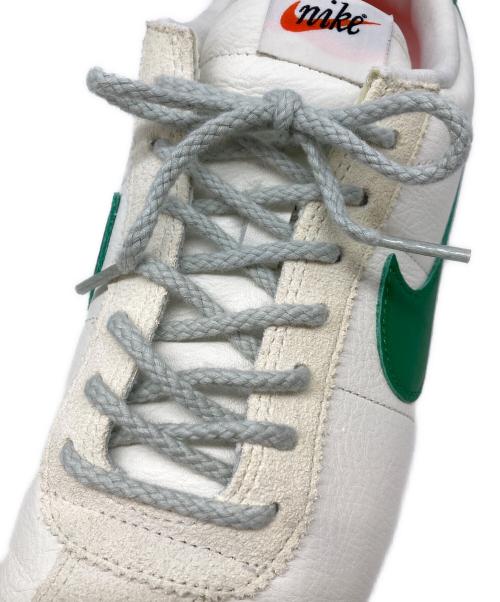 NIKE（ナイキ）NIKE (ナイキ) CORTEZ LEATHER ホワイト×グリーン サイズ:26.5の古着・服飾アイテム