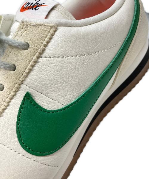 NIKE（ナイキ）NIKE (ナイキ) CORTEZ LEATHER ホワイト×グリーン サイズ:26.5の古着・服飾アイテム