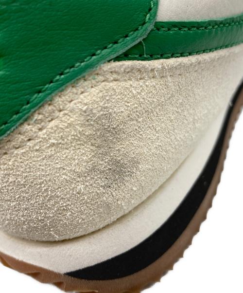 NIKE（ナイキ）NIKE (ナイキ) CORTEZ LEATHER ホワイト×グリーン サイズ:26.5の古着・服飾アイテム