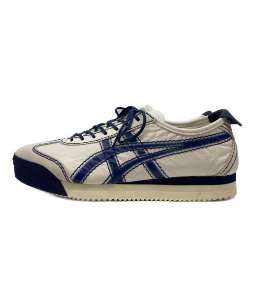 Onitsuka Tiger（オニツカタイガー）Onitsuka Tiger (オニツカタイガー) MEXICO 66 SD PF ホワイト×ブルー サイズ:26の古着・服飾アイテム