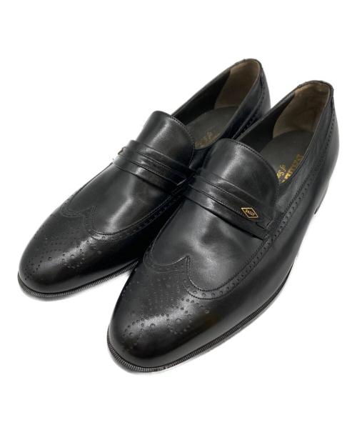 BALLY（バリー）BALLY (バリー) ウイングチップ ローファー ブラック サイズ:SIZE 9 未使用品の古着・服飾アイテム