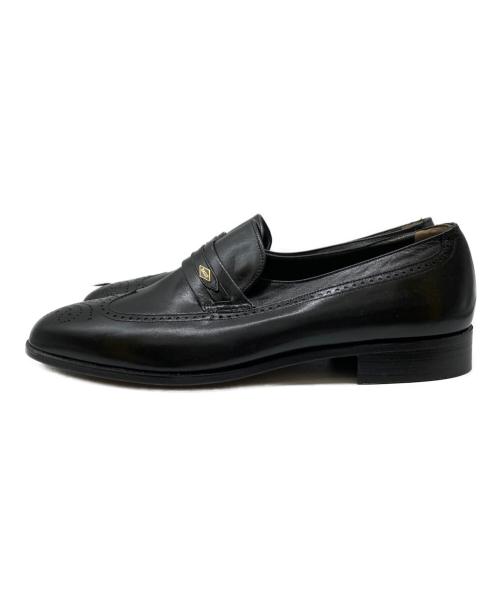 BALLY（バリー）BALLY (バリー) ウイングチップ ローファー ブラック サイズ:SIZE 9 未使用品の古着・服飾アイテム