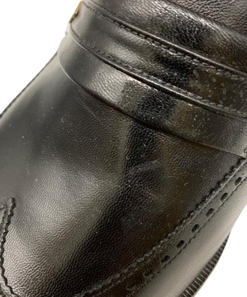 BALLY（バリー）BALLY (バリー) ウイングチップ ローファー ブラック サイズ:SIZE 9 未使用品の古着・服飾アイテム