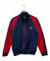 FRED PERRY（フレッドペリー）の古着「トラックジャケット」｜ネイビー×レッド