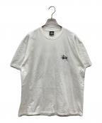 stussyステューシー）の古着「プリントTシャツ」｜ホワイト