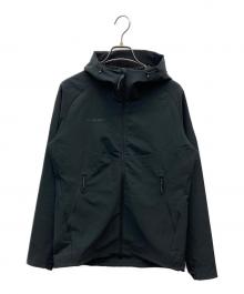 MAMMUT（マムート）の古着「Macun SO Hooded Jacket」｜ブラック