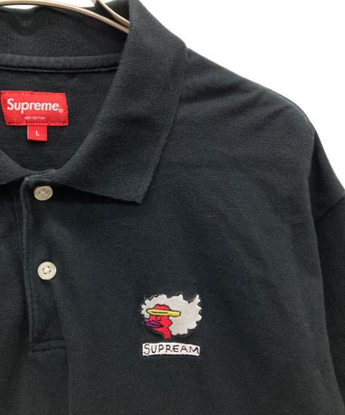SUPREME（シュプリーム）Supreme (シュプリーム) 17AW Gonz Ramm Polo ブラック サイズ:Lの古着・服飾アイテム
