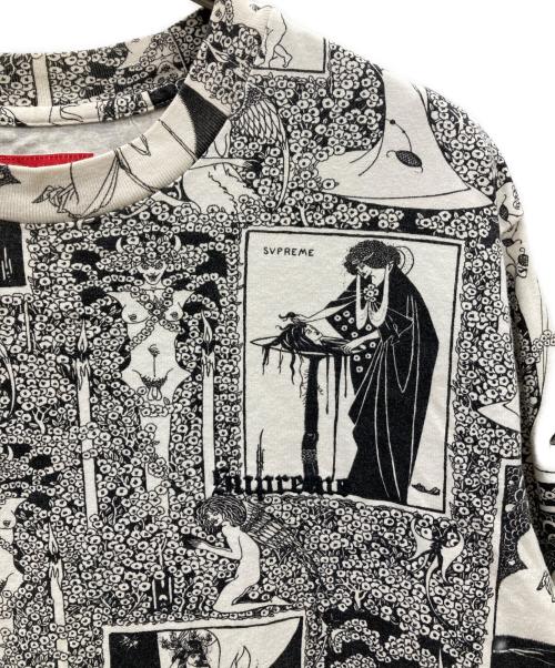SUPREME（シュプリーム）SUPREME (シュプリーム) 18AW SALOME L/S TOP ロングスリーブカットソー ブラック×ベージュ サイズ:Mの古着・服飾アイテム