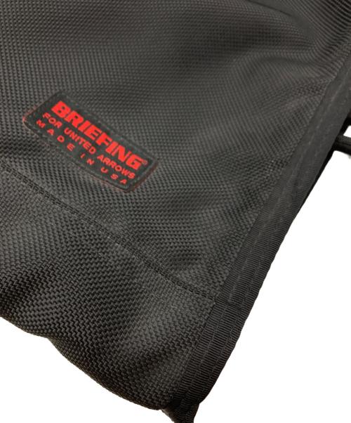 BRIEFING（ブリーフィング）BRIEFING (ブリーフィング) UNITED ARROWS (ユナイテッドアローズ) ガーメントバッグ ブラックの古着・服飾アイテム