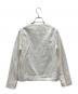 JIL SANDER (ジルサンダー) リネン混ノーカラージャケット ホワイト サイズ:34：7000円