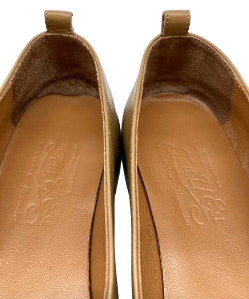TOUT Y EST（トゥティエ）TOUT Y EST (トゥティエ) FLAT SABINE キャメル サイズ:38の古着・服飾アイテム
