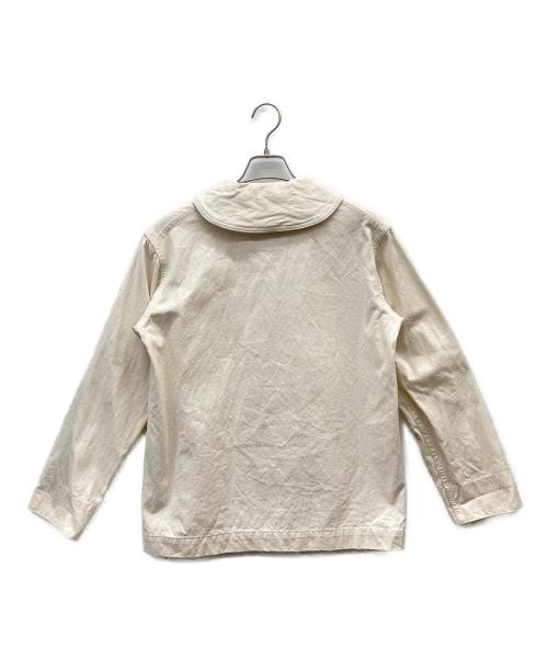 DANTON（ダントン）DANTON (ダントン) ラウンドカラージャケット アイボリー サイズ:38の古着・服飾アイテム