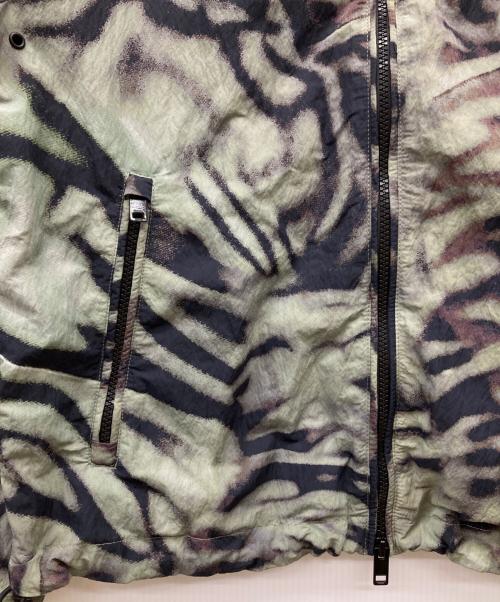 DIESEL（ディーゼル）DIESEL (ディーゼル) J-LEOPOLD-ZEBRA/ナイロンジャケット オリーブ サイズ:44の古着・服飾アイテム