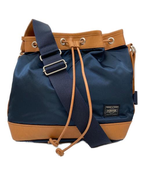 PORTER（ポーター）PORTER (ポーター) STRING DRAWSTRING BAG ネイビー サイズ:-の古着・服飾アイテム