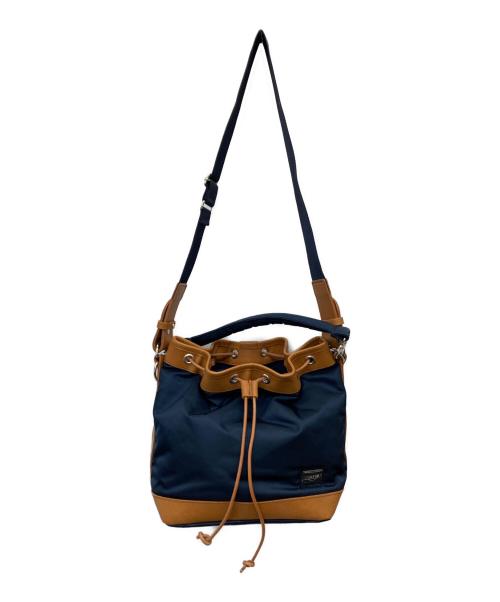 PORTER（ポーター）PORTER (ポーター) STRING DRAWSTRING BAG ネイビー サイズ:-の古着・服飾アイテム