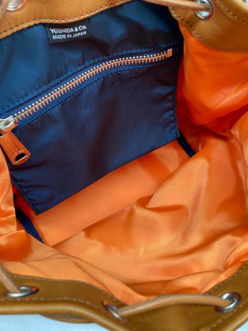 PORTER（ポーター）PORTER (ポーター) STRING DRAWSTRING BAG ネイビー サイズ:-の古着・服飾アイテム