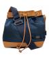 PORTER（ポーター）の古着「STRING DRAWSTRING BAG」｜ネイビー