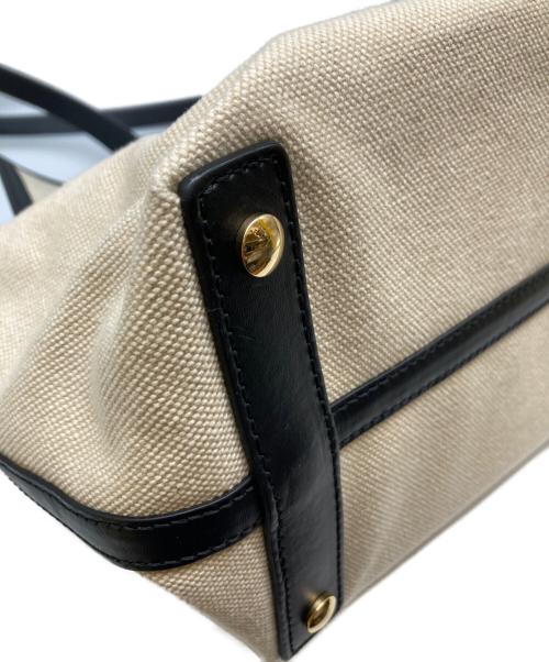 BURBERRY（バーバリー）BURBERRY (バーバリー) キャンバストートバッグ アイボリー サイズ:-の古着・服飾アイテム
