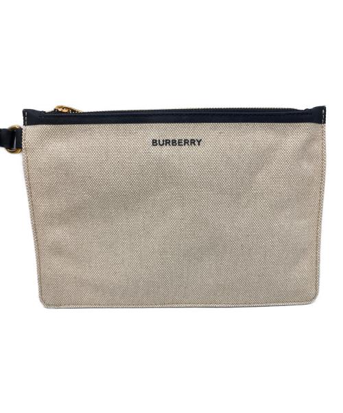 BURBERRY（バーバリー）BURBERRY (バーバリー) キャンバストートバッグ アイボリー サイズ:-の古着・服飾アイテム