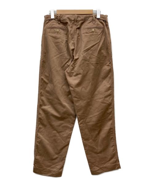 AURALEE（オーラリー）AURALEE (オーラリー) WASHED FINX BUGGY SATIN WIDE PANTS ベージュ サイズ:4の古着・服飾アイテム