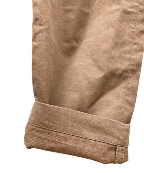 AURALEE（オーラリー）AURALEE (オーラリー) WASHED FINX BUGGY SATIN WIDE PANTS ベージュ サイズ:4の古着・服飾アイテム