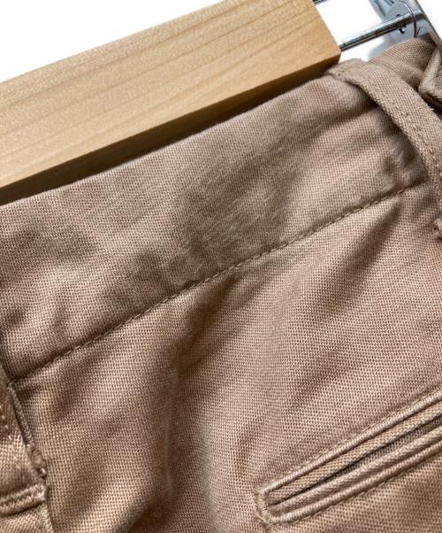 AURALEE（オーラリー）AURALEE (オーラリー) WASHED FINX BUGGY SATIN WIDE PANTS ベージュ サイズ:4の古着・服飾アイテム