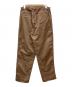 AURALEE (オーラリー) WASHED FINX BUGGY SATIN WIDE PANTS ベージュ サイズ:4：10000円